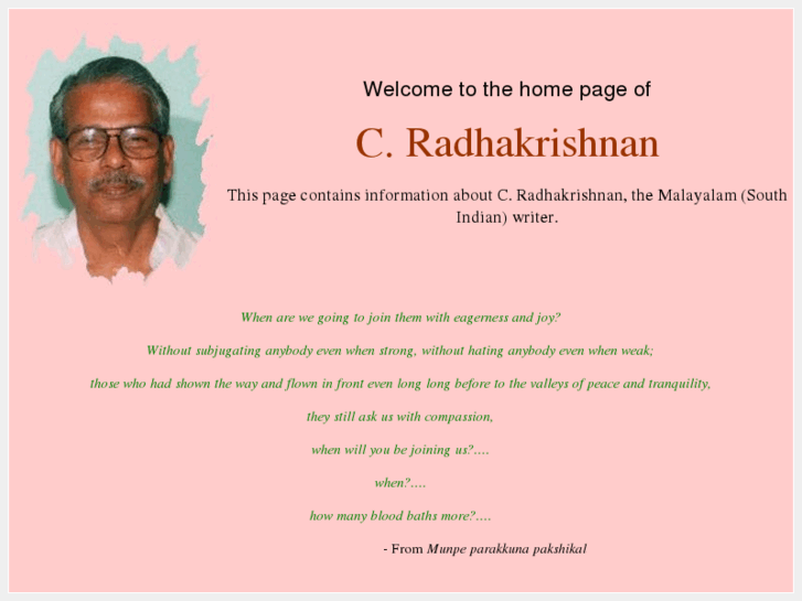 www.c-radhakrishnan.info