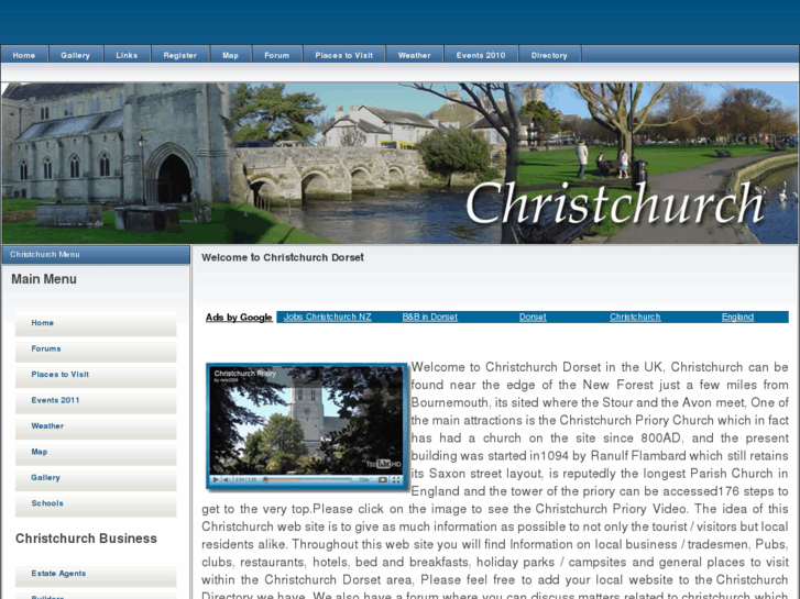 www.christchurchdorset.com