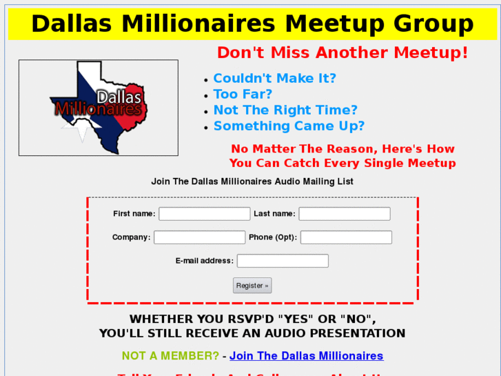 www.dallasmillionaires.com