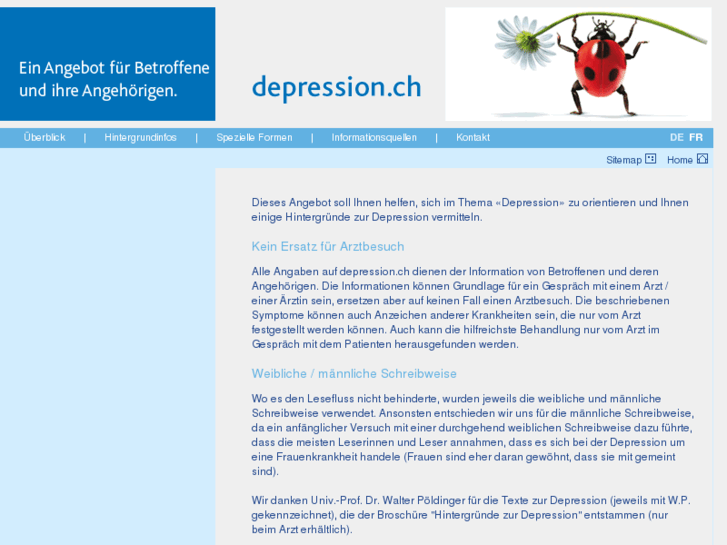 www.depression.ch