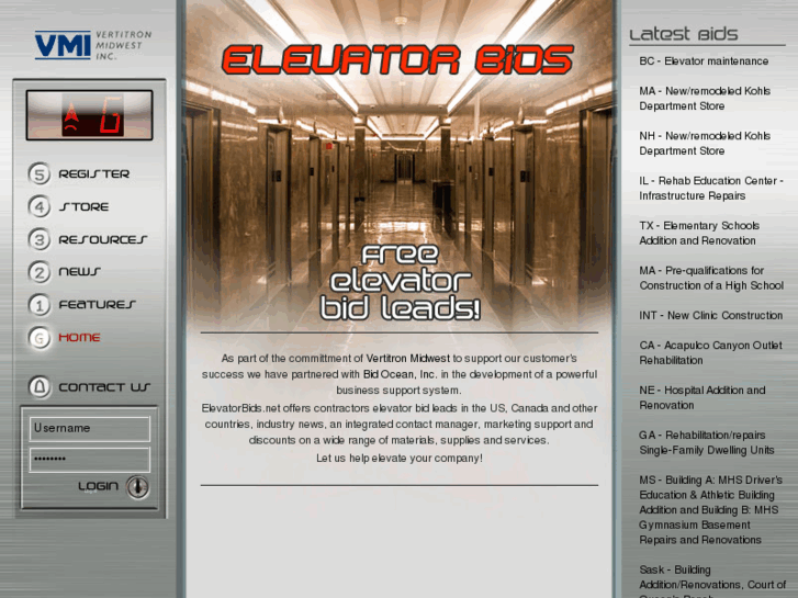 www.elevatorbids.net