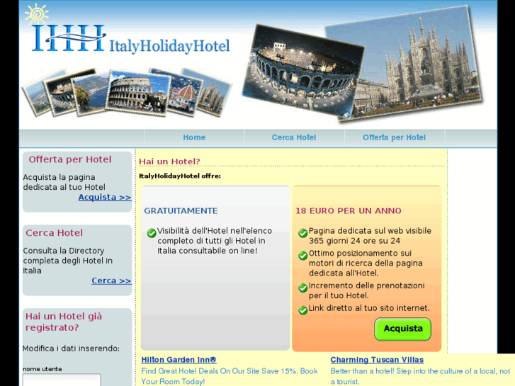 www.italyholidayhotel.com