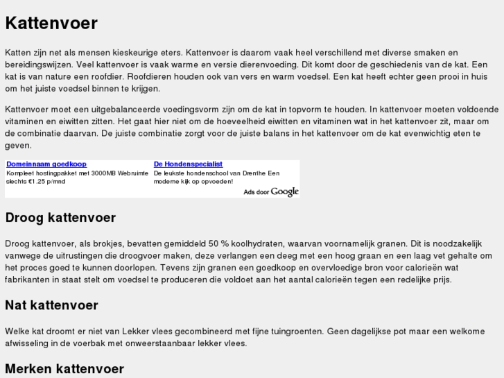 www.kattenvoer.net