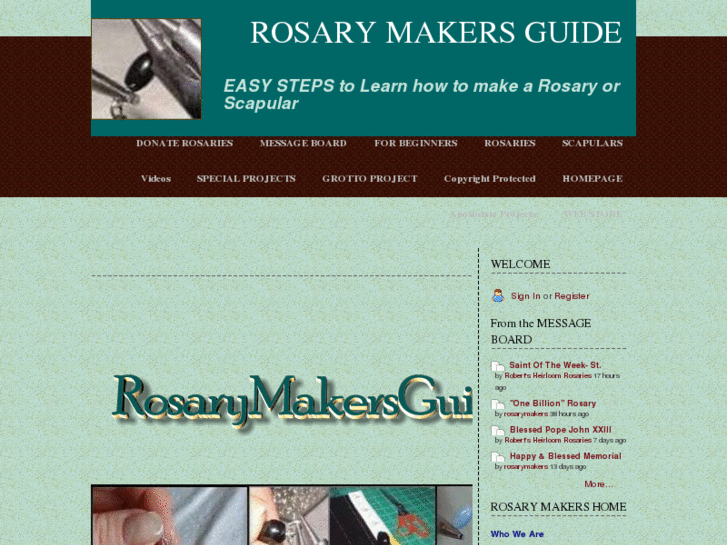 www.rosarymakersguide.org