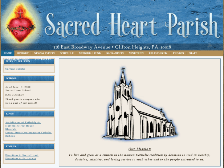 www.sacredheart-cliftonheights.net