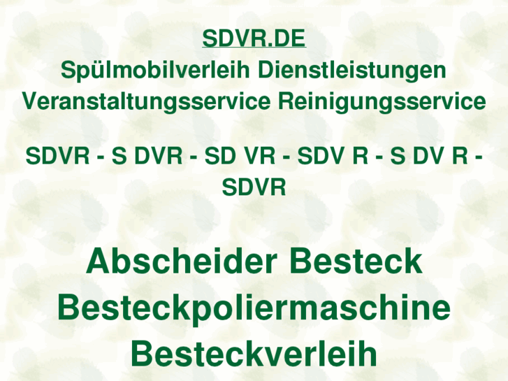 www.sdvr.de