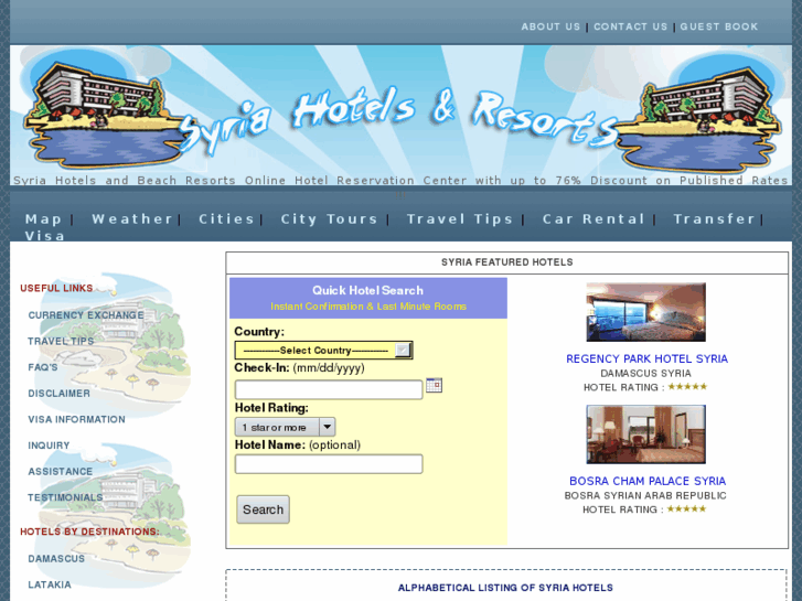 www.syriahotelresort.com