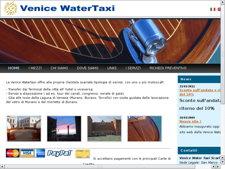 www.venicewatertaxi.biz