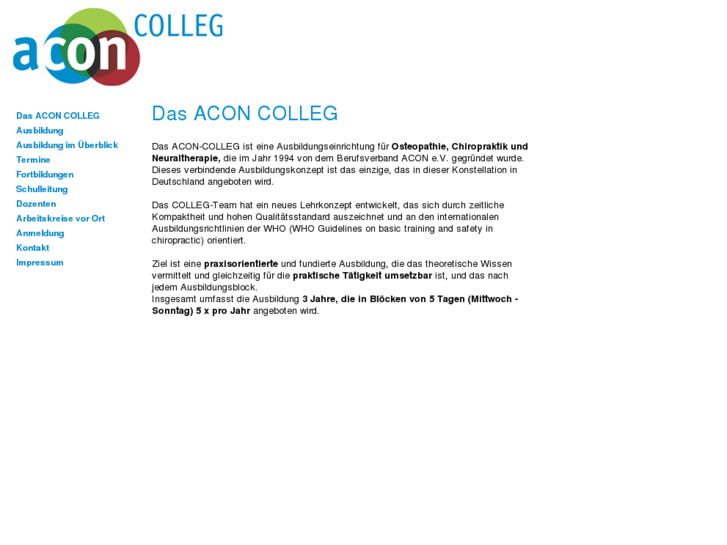 www.acon-colleg.com