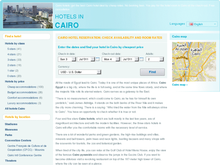 www.cairohotelsegypt.net