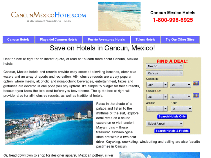 www.cancunmexicohotel.com