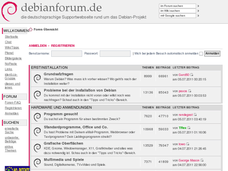 www.debianforum.de