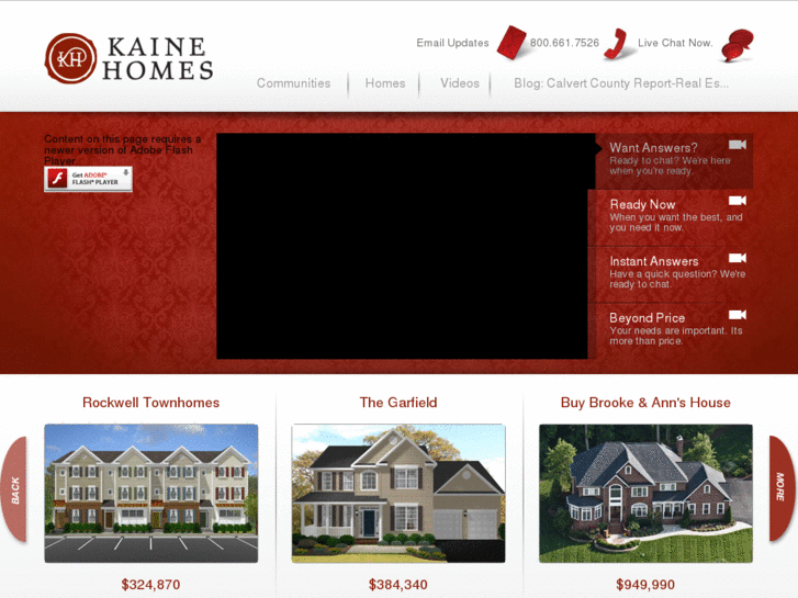 www.kainehomes.com