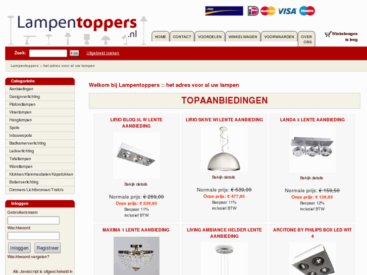 www.lampentoppers.nl