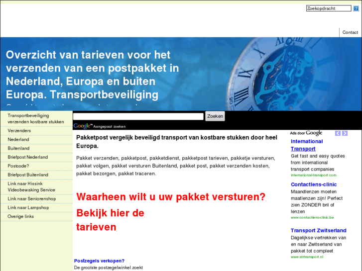 www.pakketpostvergelijk.nl