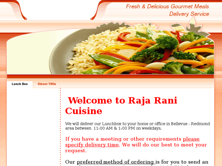 www.rajaranicuisine.com