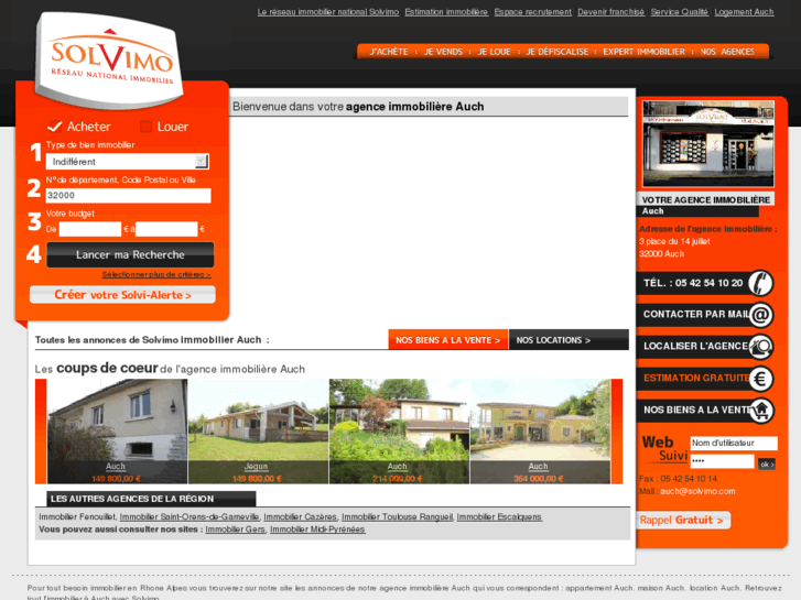 www.solvimo-immobilier-auch.com