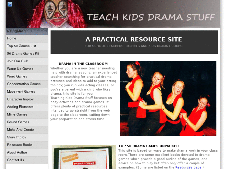 www.teachkidsdramastuff.com