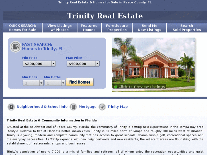 www.trinity-homesforsale.com