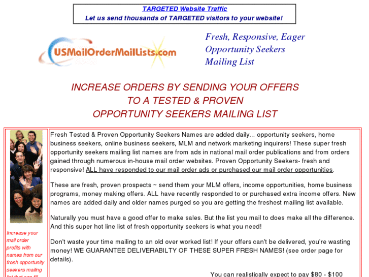 www.usmailordermaillists.com