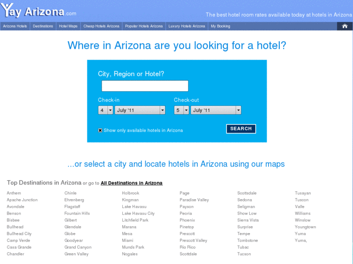 www.yayarizonahotels.com