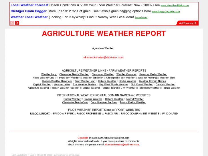 www.agricultureweather.com