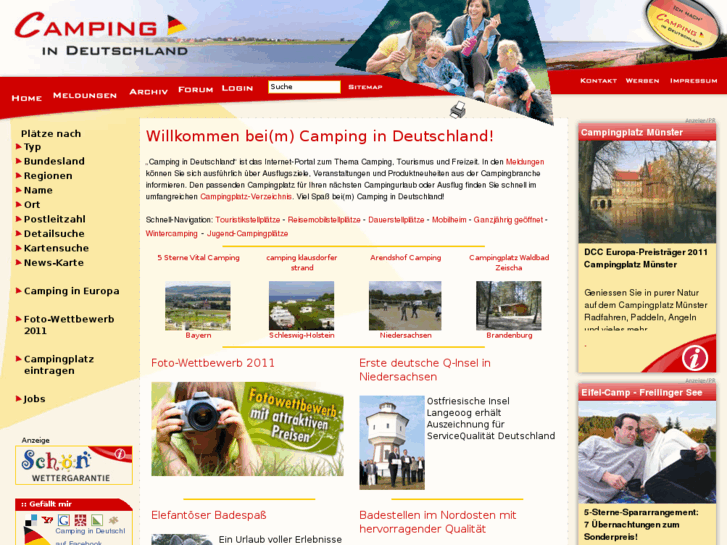 www.camping-in-deutschland.com