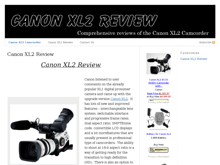 www.canonxl2review.com