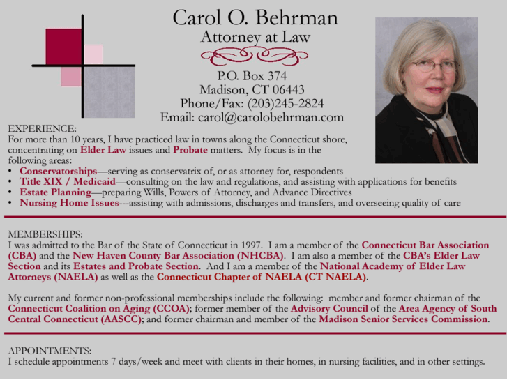 www.carolobehrman.com