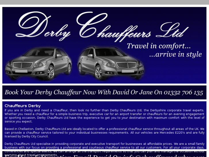 www.chauffeursderby.com