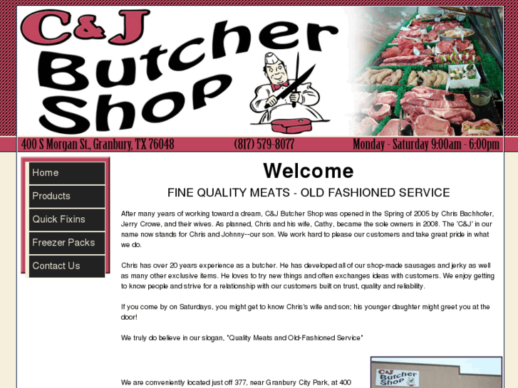 www.cjbutchershop.com