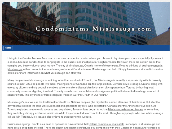 www.condominiumsmississauga.com