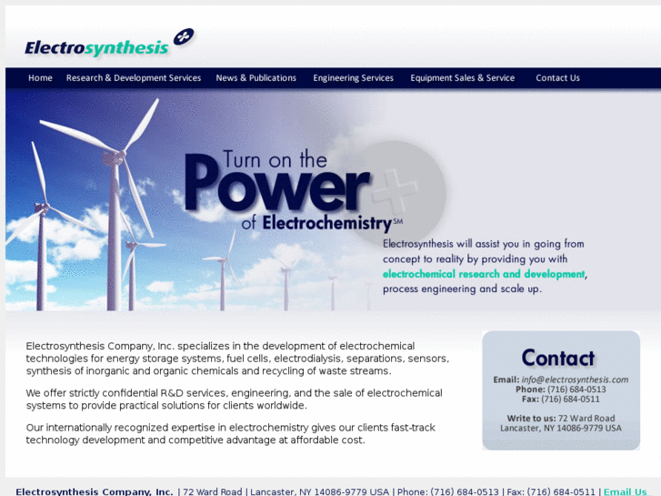 www.electrosynthesis.com