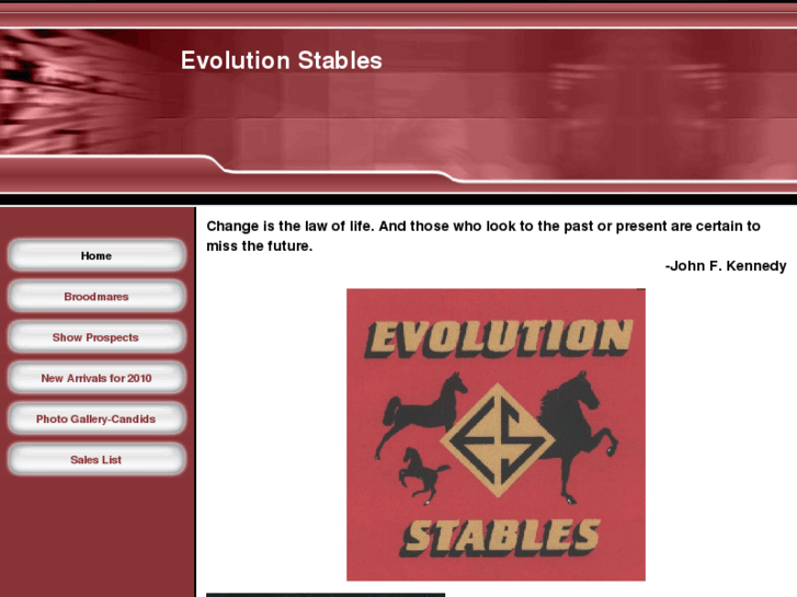 www.evolutionstables.net