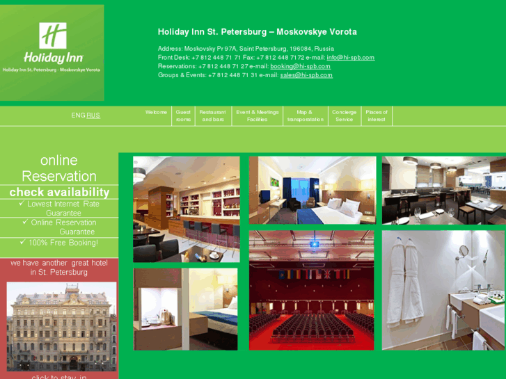 www.holidayinnspb.com