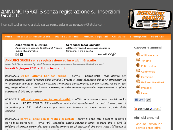 www.inserzioni-gratuite.com