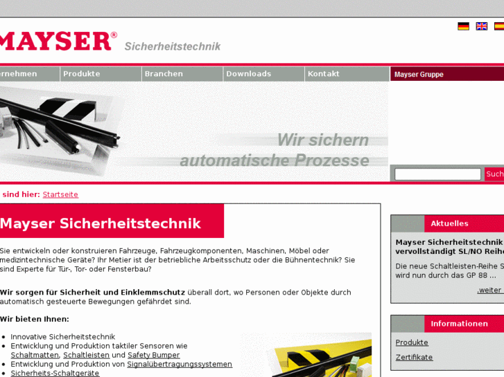 www.mayser-sicherheitstechnik.de