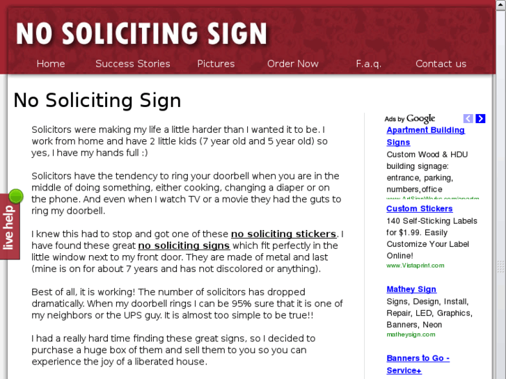 www.no-soliciting-sign.com