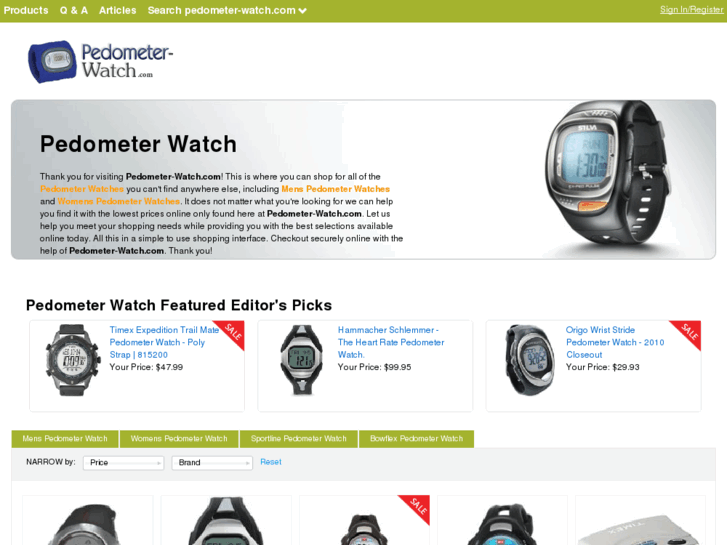 www.pedometer-watch.com