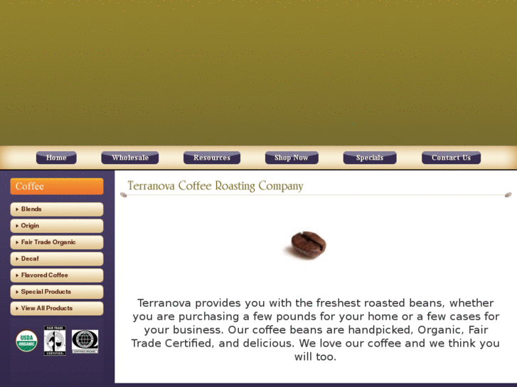 www.terranovacoffeeroasting.com