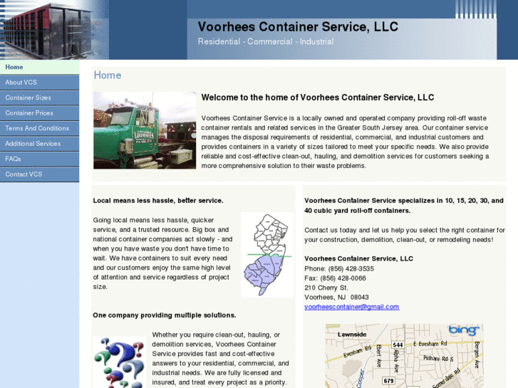 www.voorheescontainer.com