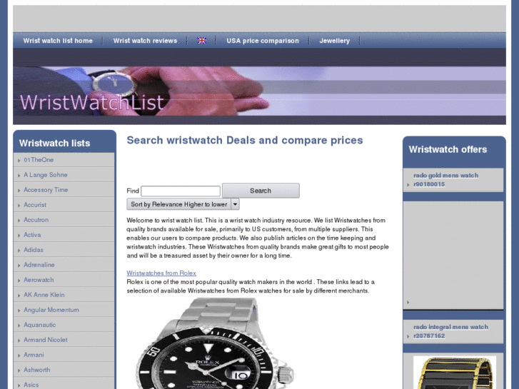 www.wristwatchlist.com