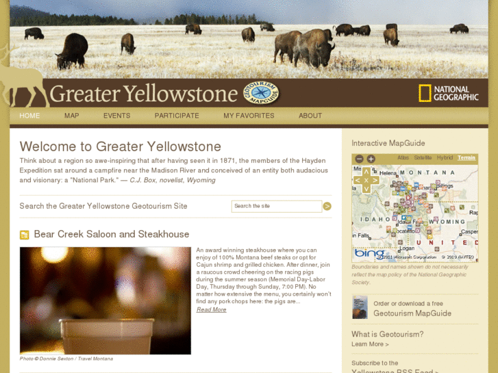 www.yellowstonegeotourism.com