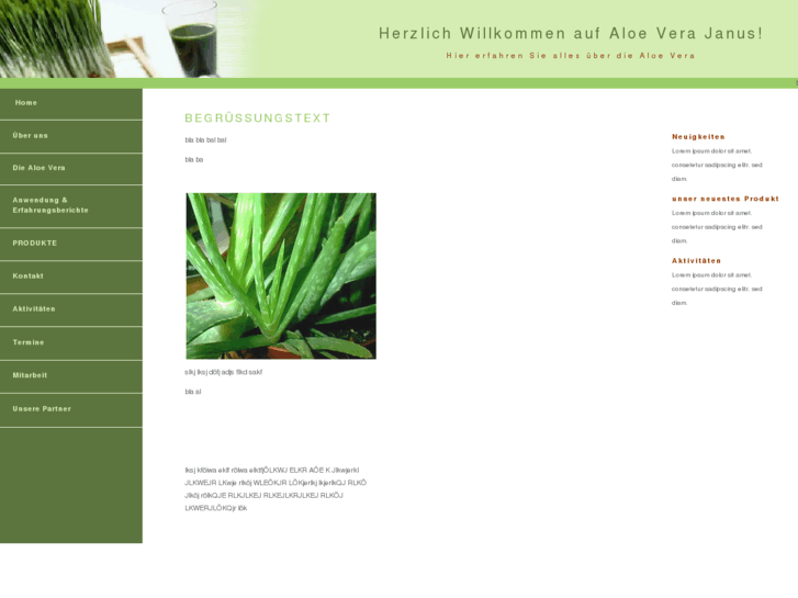 www.aloevera-janus.com