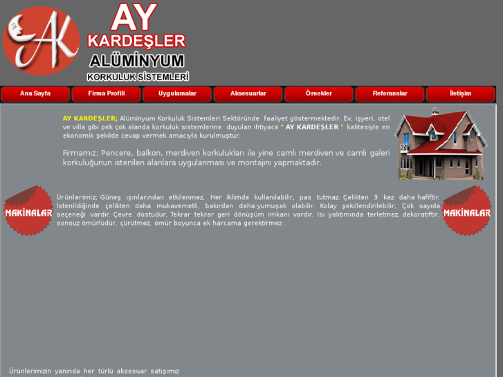 www.aykardesleraluminyum.net