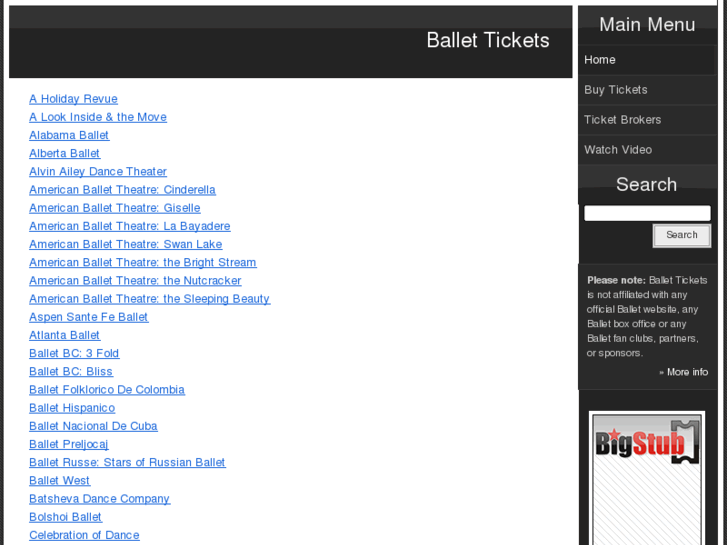 www.ballettickets.net