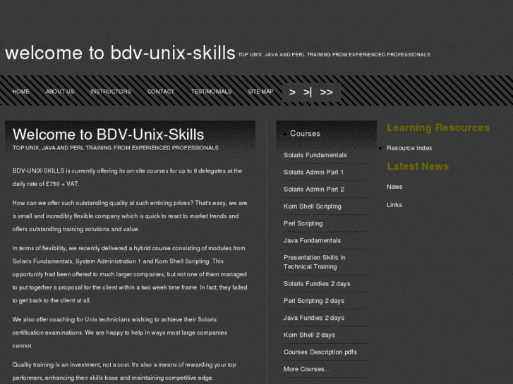 www.bdv-unix-skills.co.uk