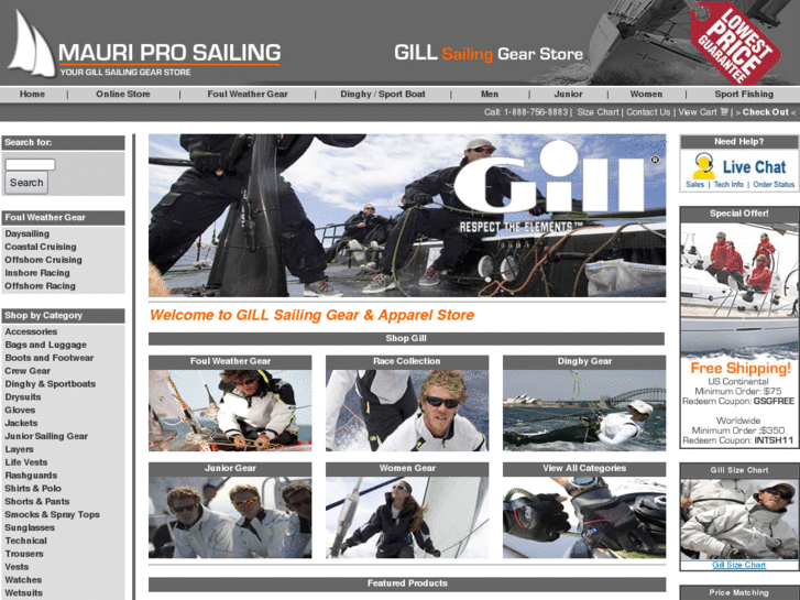 www.gillsailinggear.com