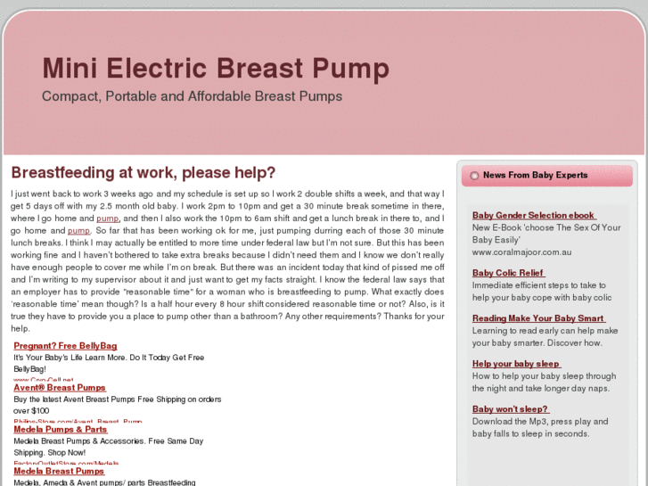 www.minielectricbreastpump.net