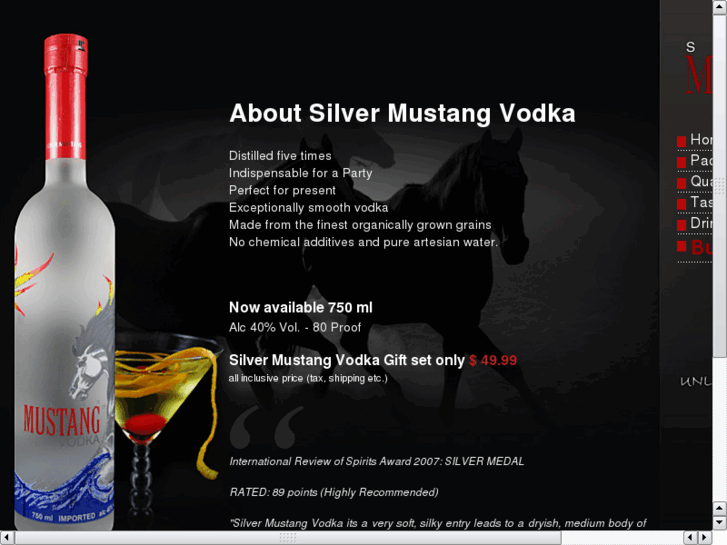 www.mustang-vodka.com